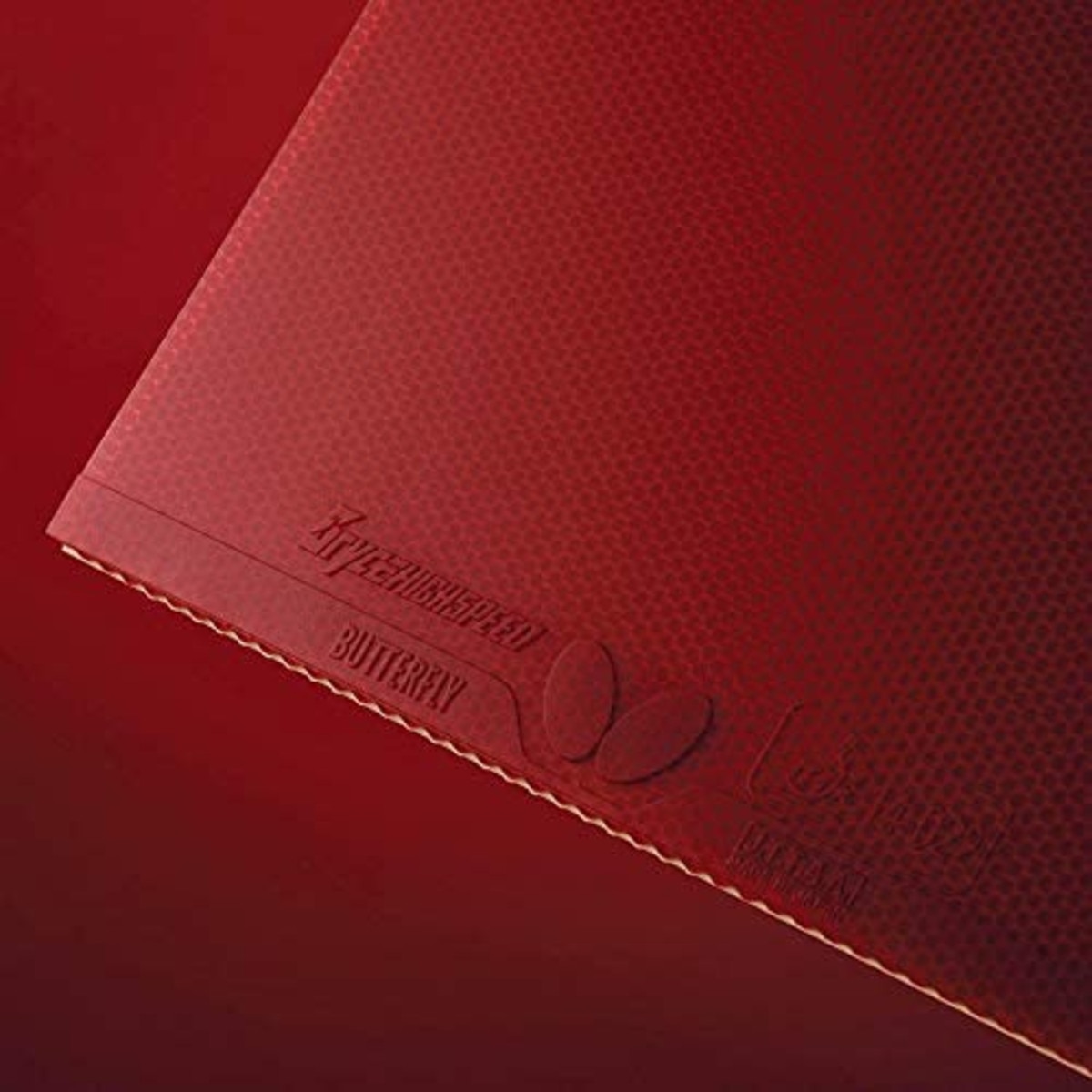 Bryce High Speed Table Tennis Rubber: Close-up of profile